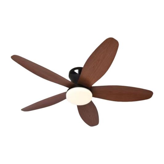 Ventilador de Techo LED Hola LED 42" – Luz Regulable 3000K-6000K, Blanco / Beige / Negro / Marrón, 85-265V