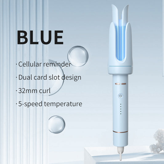 Rizador automático de cabello 32mm – Ondas grandes, protección antiquemaduras, rápido calentamiento