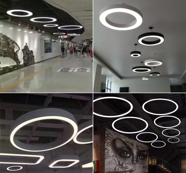 Luz Lineal LED HL-5575 40W/M | 1200mm | CCT Regulable 3000K/4000K/6000K | OSRAM | Suspensión