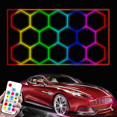 Luz hexagonal LED | Iluminación moderna y decorativa