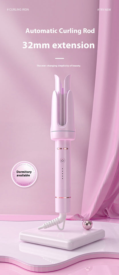 Rizador automático de cabello 32mm – Ondas grandes, protección antiquemaduras, rápido calentamiento