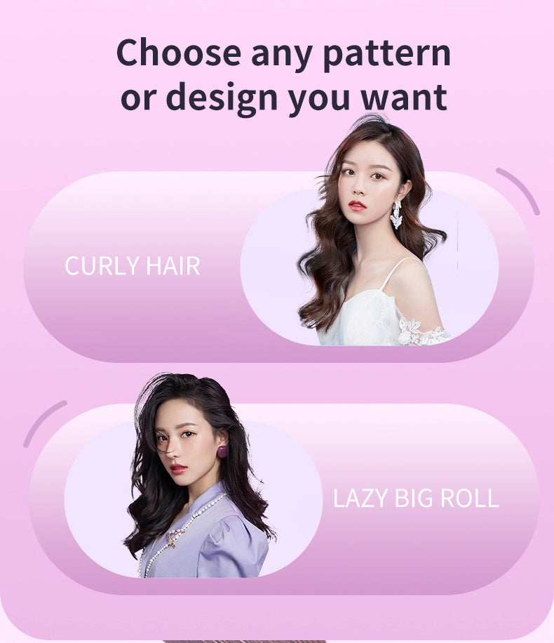 Rizador automático de cabello 32mm – Ondas grandes, protección antiquemaduras, rápido calentamiento