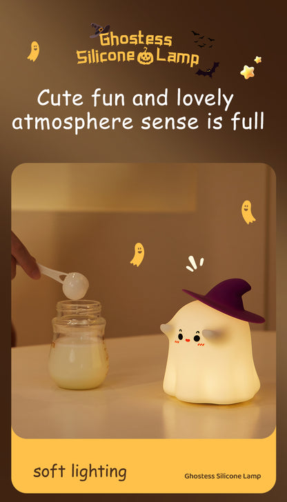 Lámpara de Noche Mago – LED Recargable 5V, 2W, Silicona y ABS