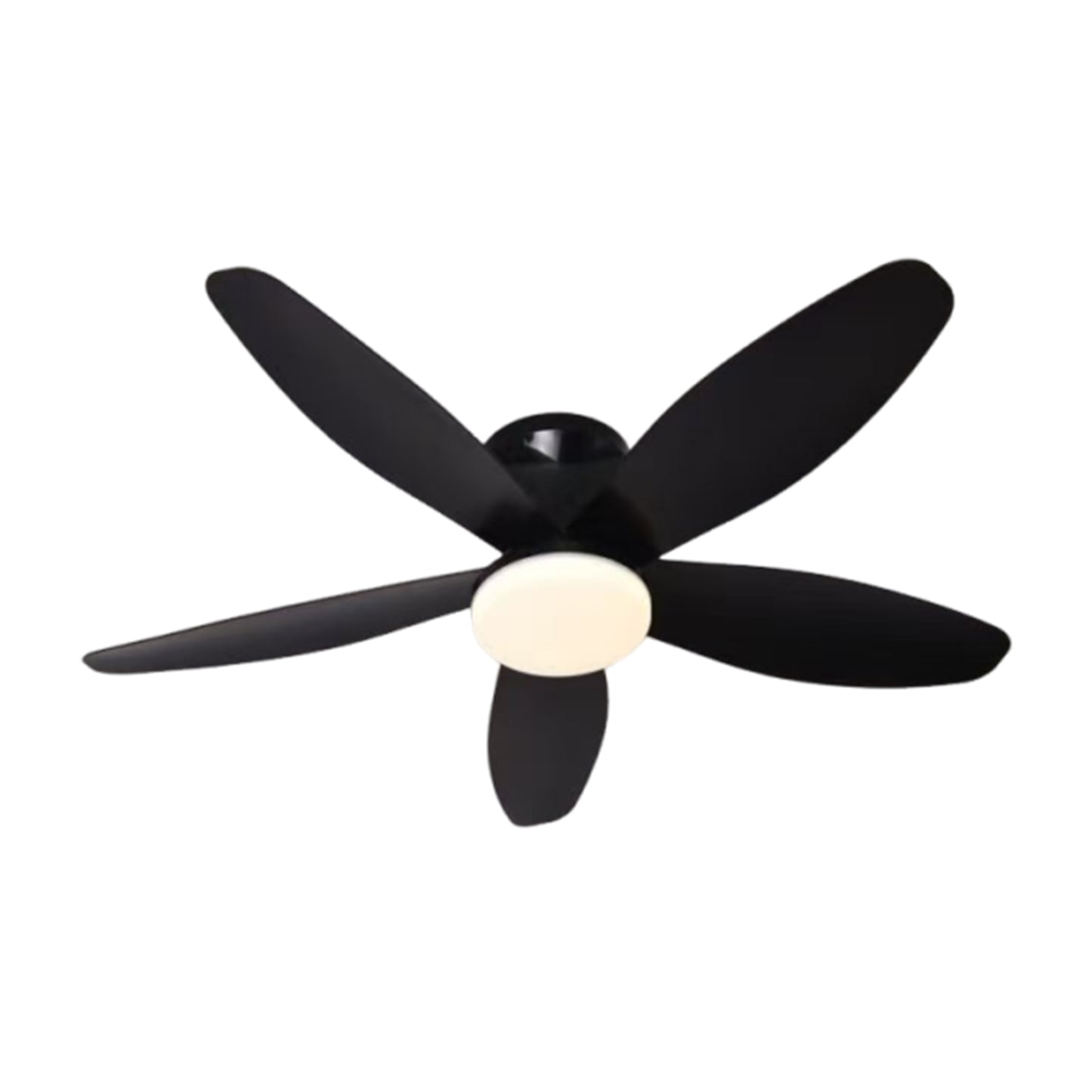 Ventilador de Techo LED Hola LED 42" – Luz Regulable 3000K-6000K, Blanco / Beige / Negro / Marrón, 85-265V