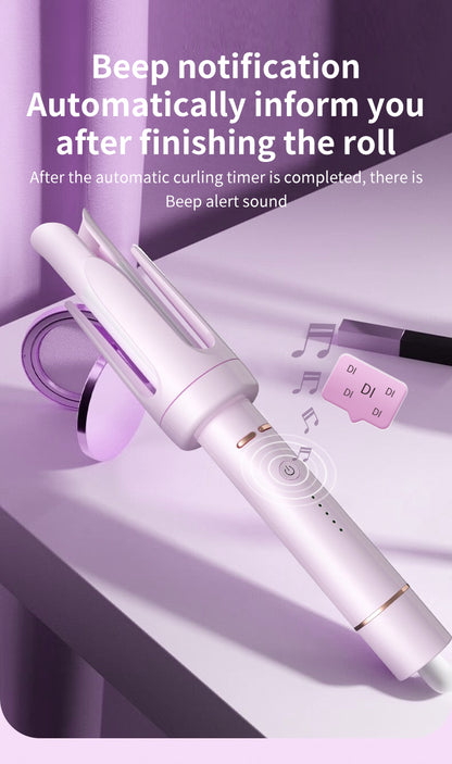 Rizador automático de cabello 32mm – Ondas grandes, protección antiquemaduras, rápido calentamiento