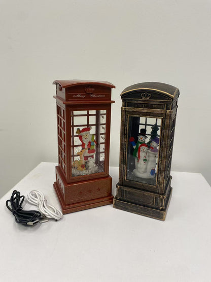 Bola de Cristal Musical Navidad | Lámpara Decorativa 20,5×17 cm | Snowflake Music Box