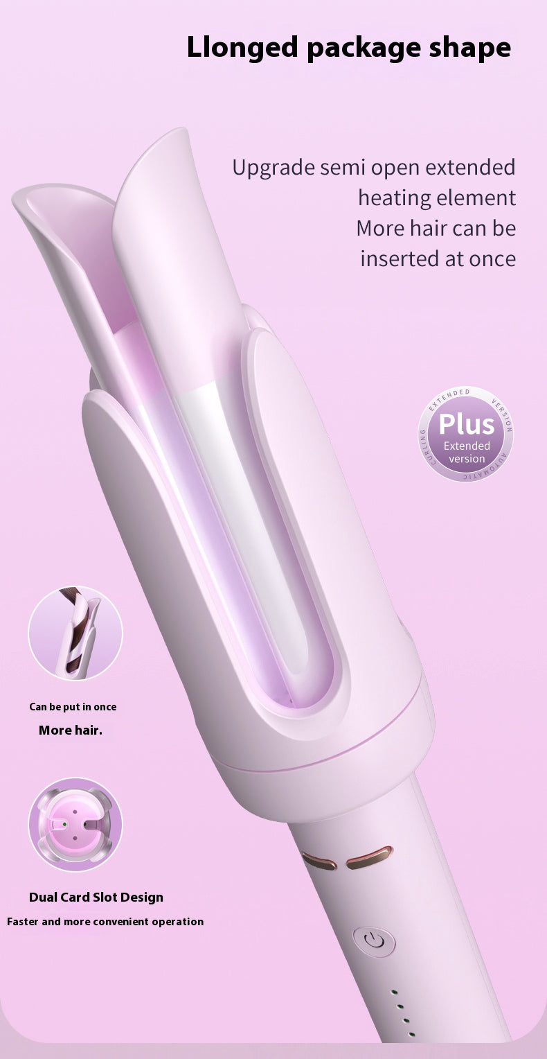 Rizador automático de cabello 32mm – Ondas grandes, protección antiquemaduras, rápido calentamiento