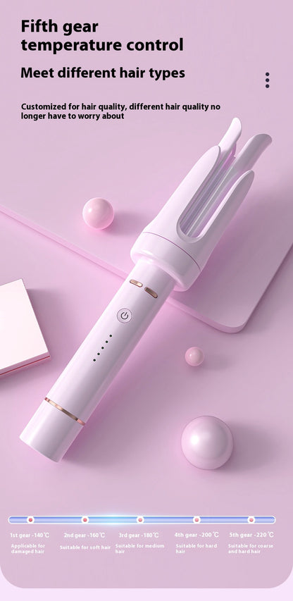 Rizador automático de cabello 32mm – Ondas grandes, protección antiquemaduras, rápido calentamiento