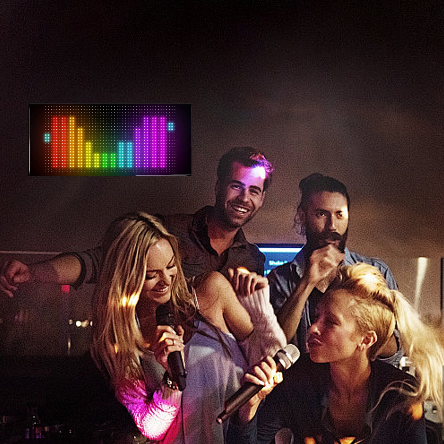 Pantalla LED Flexible 24×48 RGB 1152 LEDs | APP + Bluetooth | IP65