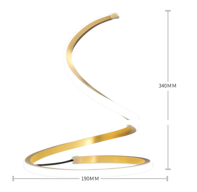 Lámpara de Mesa S-Lux – Luz Ambiental Regulable, Set Dorado y Plateado para Dormitorio y Bar