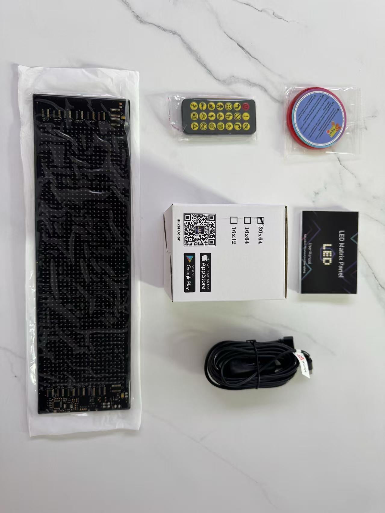 Pantalla LED Flexible 20×64 RGB2121 1280 LEDs | APP + Bluetooth | IP65