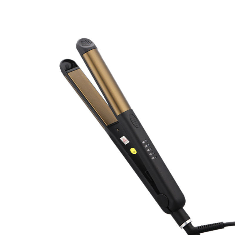 Plancha de Pelo 2 en 1 – Alisador y Rizador Eléctrico con Iones Negativos y Control de Temperatura