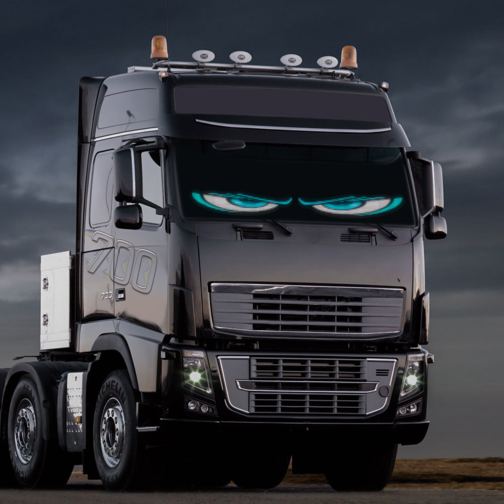 Pantalla LED Ojo de Demonio RGB 512 LEDs | APP + Mando | USB 5V