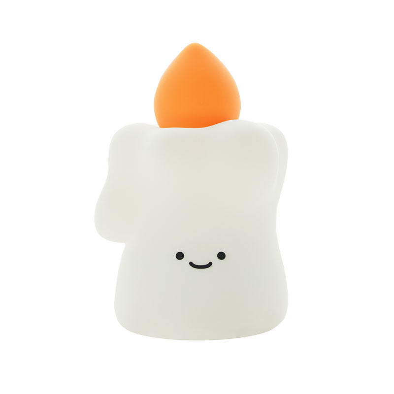 Lámpara de Noche Vela – LED Recargable 5V, 2W, Silicona y ABS