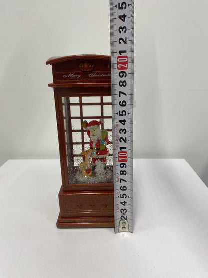 Bola de Cristal Musical Navidad | Lámpara Decorativa 20,5×17 cm | Snowflake Music Box