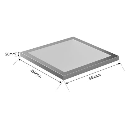 Panel LED Regulable Cocina 50W/65W/70W | 450×450mm | 3 CCT 3000K/4000K/5700K | OSRAM