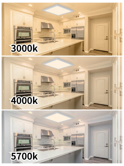 Panel LED Regulable Cocina 50W/65W/70W | 450×450mm | 3 CCT 3000K/4000K/5700K | OSRAM