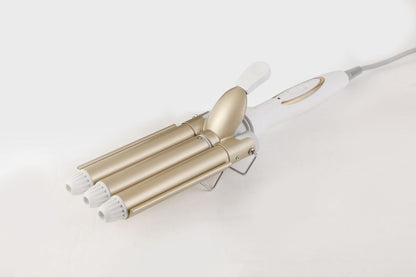 Rizador de Pelo 22mm – Estilo “Egg Roll” Automático con Iones Negativos, Ondas y PTC