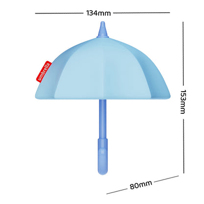 Lámpara de Noche Paraguas – LED Recargable 5V, 1.2W, Silicona y ABS, Magnética de Pared