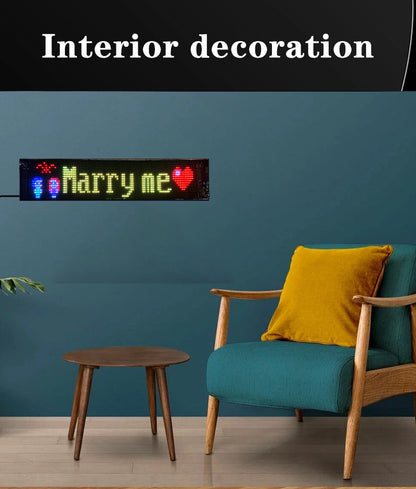 Pantalla LED Flexible 16×96 RGB 1536 LEDs | APP + Bluetooth | IP65