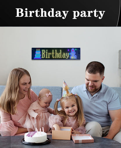 Pantalla LED Flexible 16×96 RGB 1536 LEDs | APP + Bluetooth | IP65