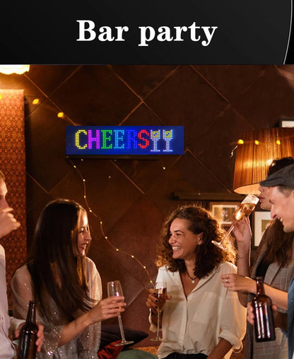 Pantalla LED Flexible 20×64 RGB2121 1280 LEDs | APP + Bluetooth | IP65