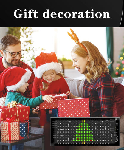 Pantalla LED 16×32 RGB2121 512 LEDs | USB 5V | Impermeable IP65