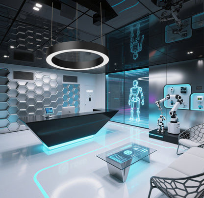 Luz Lineal LED HL-5575 40W/M | 1200mm | CCT Regulable 3000K/4000K/6000K | OSRAM | Suspensión