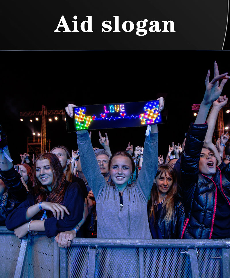 Pantalla LED Flexible 20×64 RGB2121 1280 LEDs | APP + Bluetooth | IP65