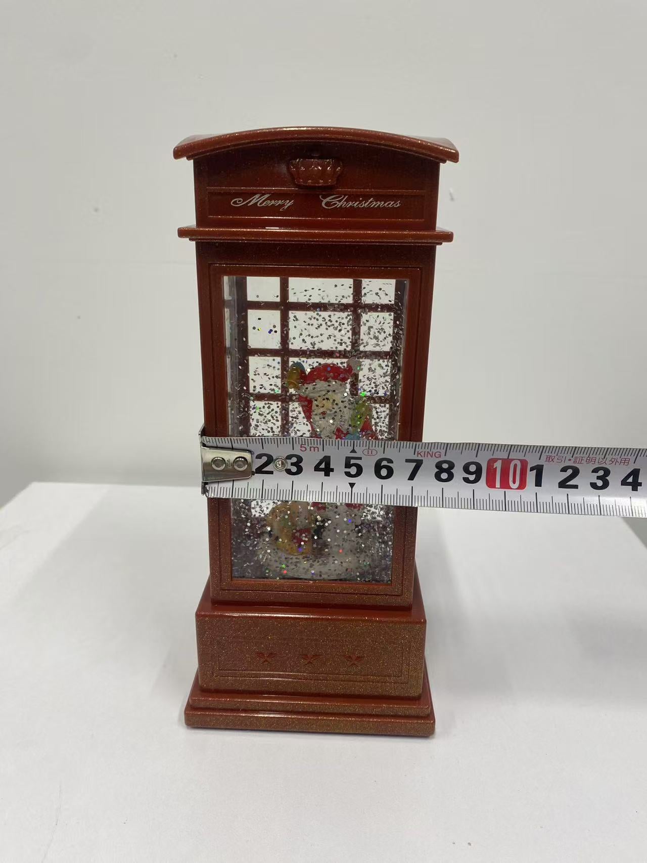 Bola de Cristal Musical Navidad | Lámpara Decorativa 20,5×17 cm | Snowflake Music Box