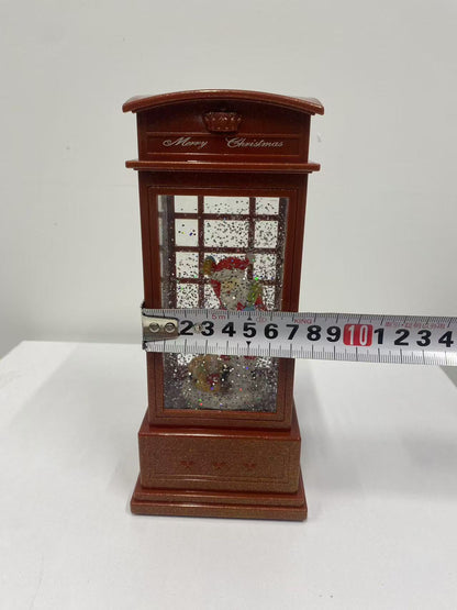 Bola de Cristal Musical Navidad | Lámpara Decorativa 20,5×17 cm | Snowflake Music Box