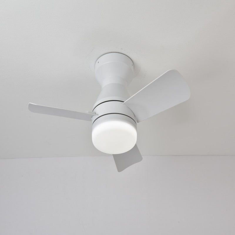 Ventilador de Techo RXFL8001 – 880mm, Luz LED Regulable 40W, 3000K-6000K, Blanco