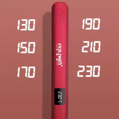 Alisador de Pelo Iónico – Cepillo/Plancha de Raíz Voluminizadora, Anti-Quemaduras, Seco y Húmedo