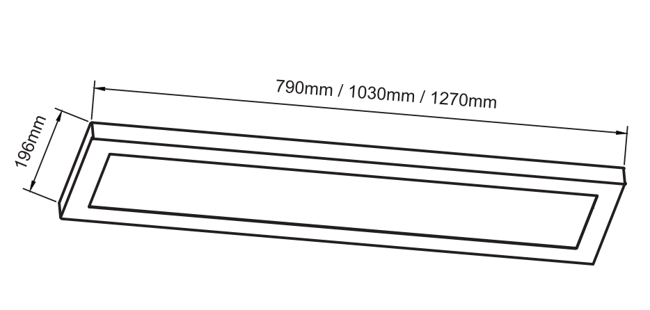 Panel LED Cocina Regulable 3 Tonos | Alta Calidad OSRAM
