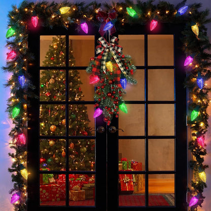 Guirnalda LED de Fresas – Luz Exterior Impermeable para Jardín, Camping y Fiesta, 20M (wholesale)