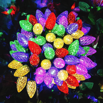 Guirnalda LED de Fresas – Luz Exterior Impermeable para Jardín, Camping y Fiesta, 20M (wholesale)