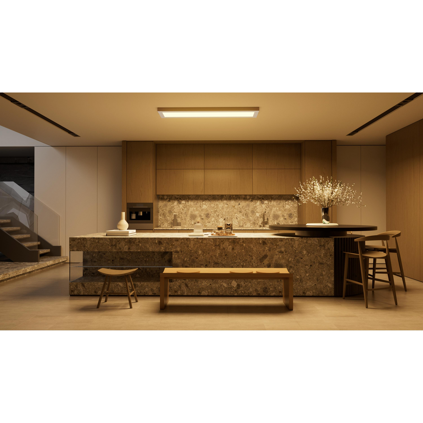 Panel de Luz LED Cocina Regulable 3 Tonos | Iluminación Moderna