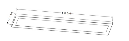 Panel de Luz LED Cocina Regulable 3 Tonos | Iluminación Moderna