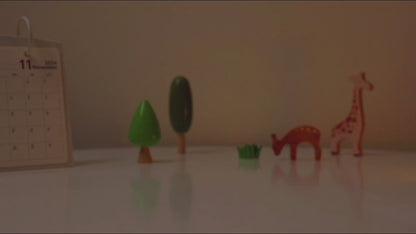 Lámpara de Noche Jirafa Amarilla – LED Recargable, Dulce y Perfecta para Niños