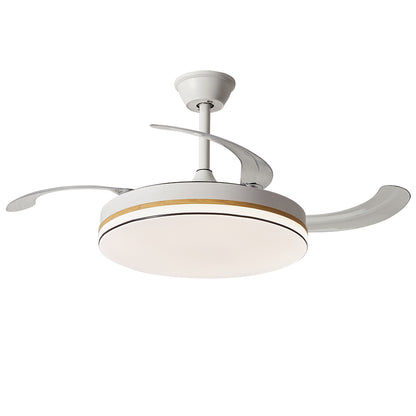 Lámpara de Techo con Ventilador LED 60W - 3 Colores de Luz Ajustables - 6 Velocidades - Control Remoto Incluido