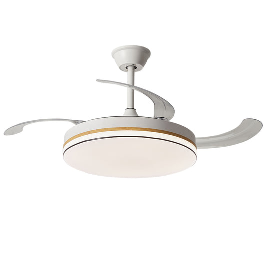 Lámpara de Techo con Ventilador LED 60W - 3 Colores de Luz Ajustables - 6 Velocidades - Control Remoto Incluido (wholesale)